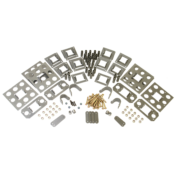 F/C Body Mnt Kit - Adj Tia Saddle/Ti Pad