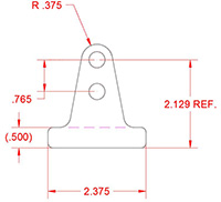 Dual Reservoir Tab Weld On Steel