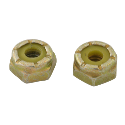 8-32 Thin Nylock Nut - Steel 